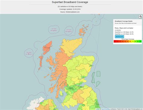 North Ayrshire Broadband Coverage & Stats, Nov 2024